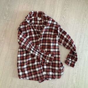 croft & barrow Plaid Button-Down Shirt Flannel